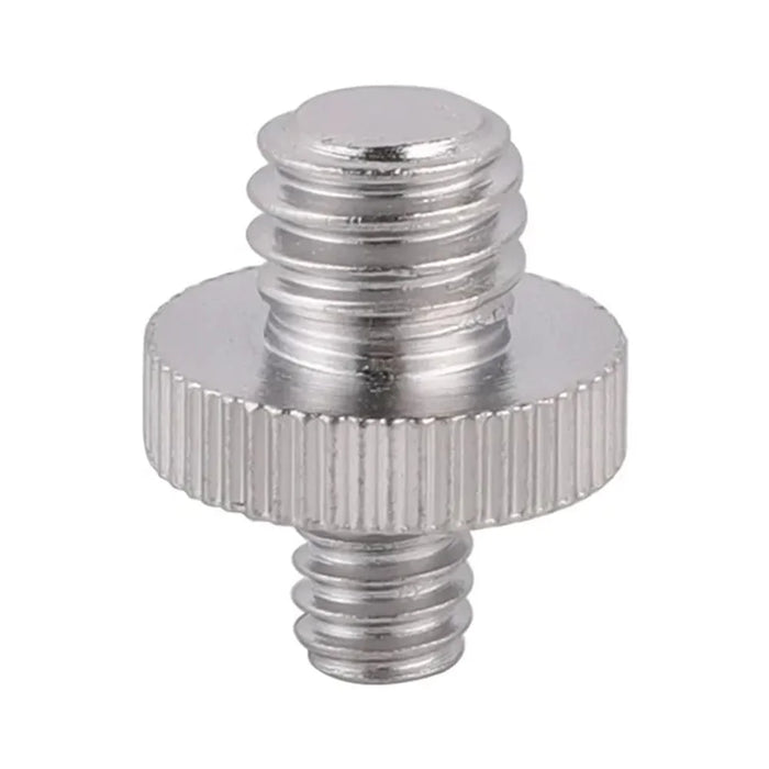 F005 3 / 8 inch to 1 / 4 inch Threaded Camera Tripod Iron Screw Adapter Double Head Mounting Screw Converter - 2