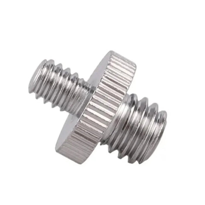 F005 3 / 8 inch to 1 / 4 inch Threaded Camera Tripod Iron Screw Adapter Double Head Mounting Screw Converter - 4