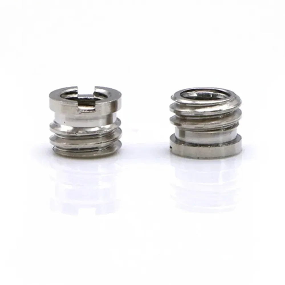 240 Screw Converter for Tripod, Monopods Female 1 / 4" to Male 3 / 8" Screw Adapter DSLR Camera Accessories - 3