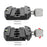 BEXIN QR-70N Aluminum Alloy SLR Camera Tripod Mounting Adapter Gimbal Quick Release Plate Base - 3