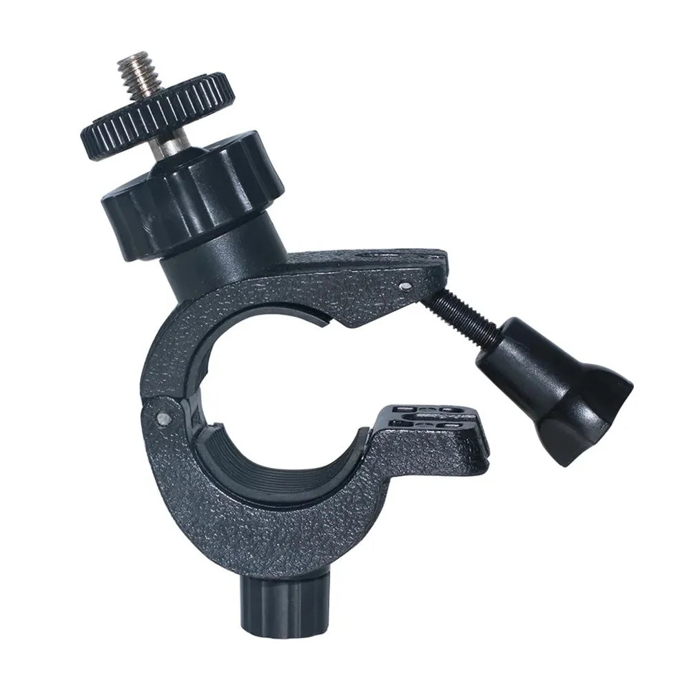 J030 O-Shape ABS Bike Bracket Bicycle Mount Holder for GoPro Hero Action Cameras Multifunction Motorcycle Clip Mount - 3