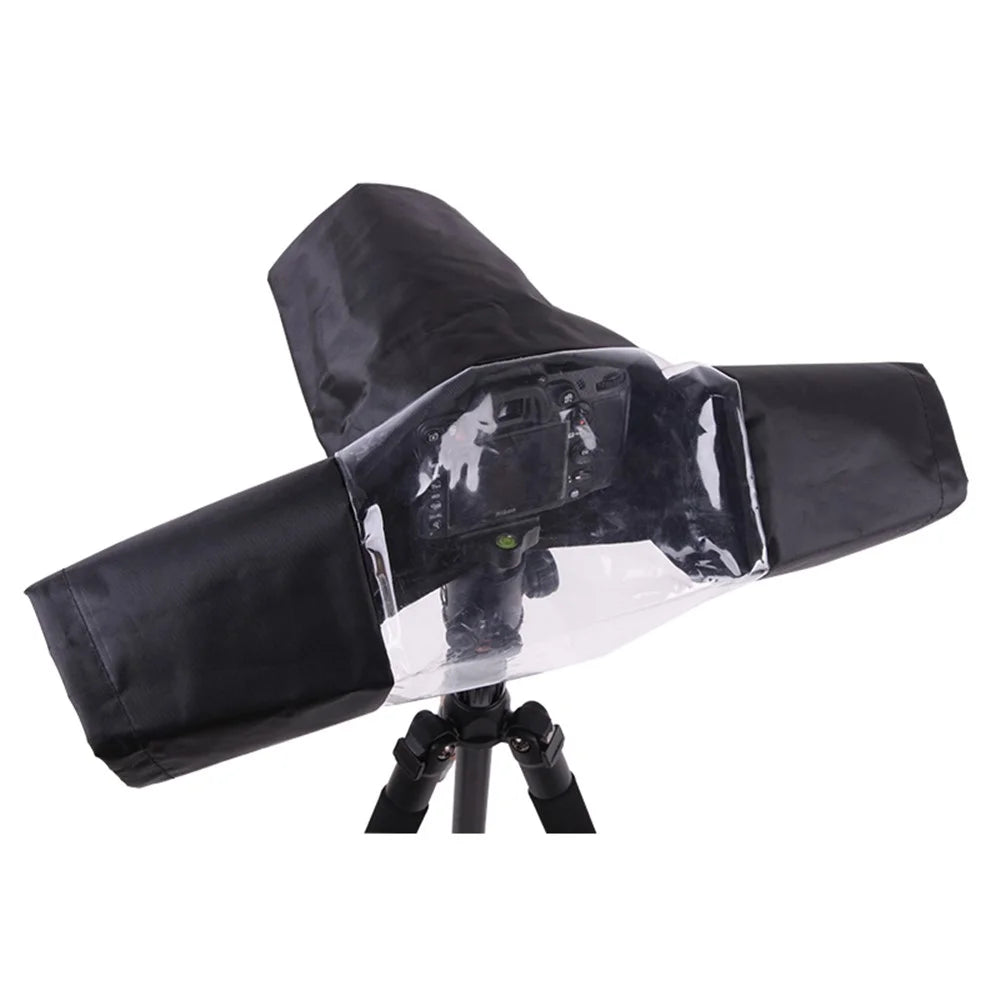 396 Rain Cover Raincoat Waterproof Protection Case for Camera Medium Telephoto Lens - 6