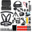55-in-1 Accessories Kit with Straps, Selfie Stick, Tripod, Camera Bag for GoPro 13 12 11 10 9 8 7 6, DJI Osmo, SJCAM, AKASO - 1