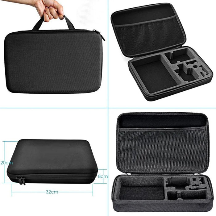 55-in-1 Accessories Kit with Straps, Selfie Stick, Tripod, Camera Bag for GoPro 13 12 11 10 9 8 7 6, DJI Osmo, SJCAM, AKASO - 2