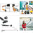 48-in-1 for GoPro Sports Camera Accessories Kit Outdoor Running Cycling Ski Chest Wrist Strap Headband Mount Parts Set - 5
