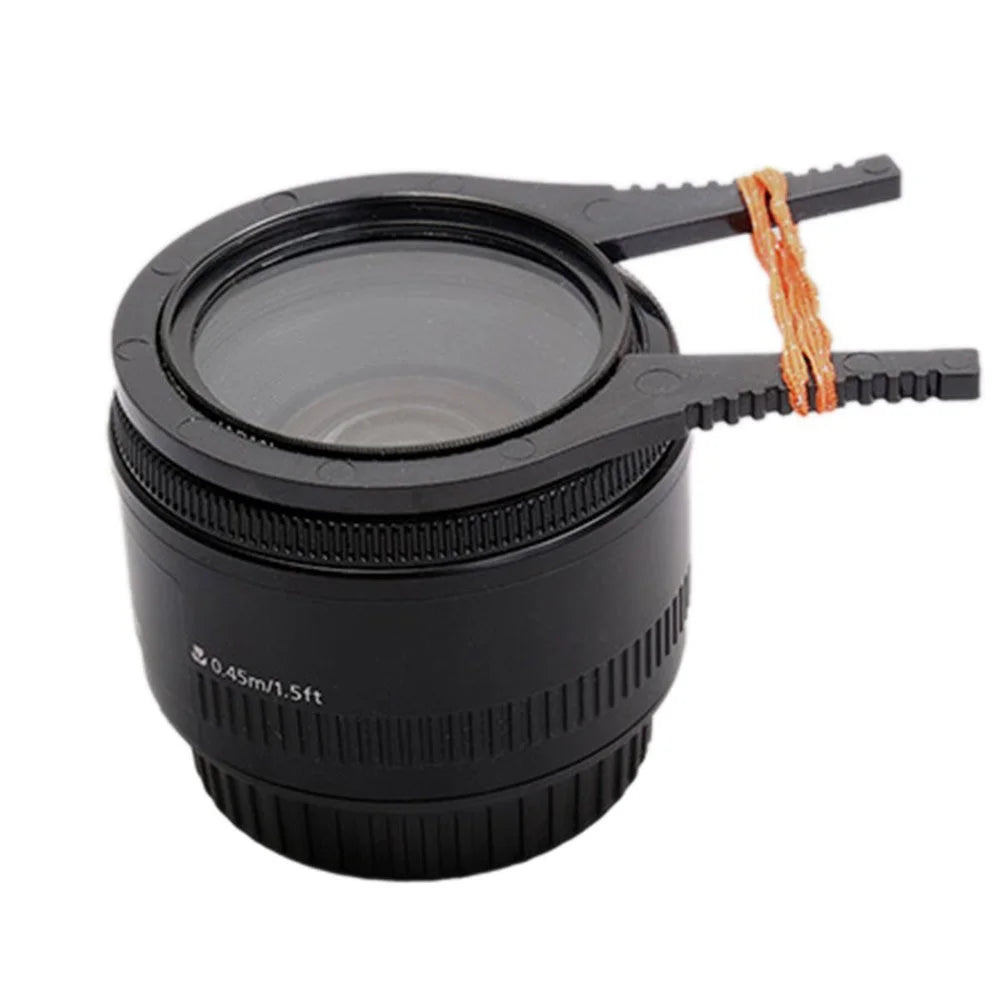 LJ1173 2Pcs for 67mm-77mm Caliber Lens Filter UV Lens Plastic Removal Wrench Camera Lens Filter Clamps - 4