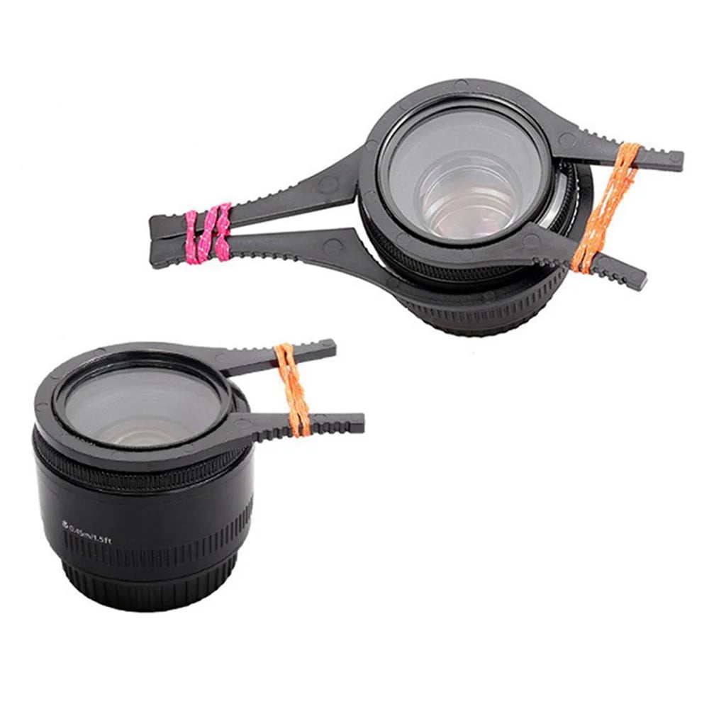 LJ1173 2Pcs for 67mm-77mm Caliber Lens Filter UV Lens Plastic Removal Wrench Camera Lens Filter Clamps - 5