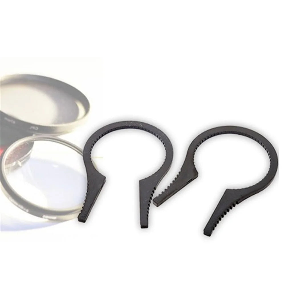 LJ1173 2Pcs for 67mm-77mm Caliber Lens Filter UV Lens Plastic Removal Wrench Camera Lens Filter Clamps - 6