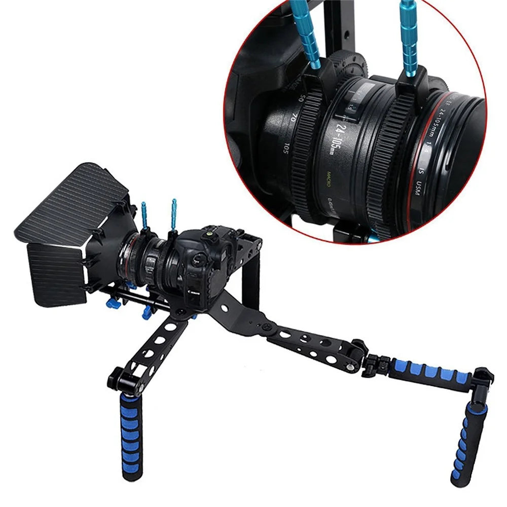 LJ65 Flexible Gear Belt for Digital SLR Cameras Accessories Follow Focus Gear Ring 49mm to 82mm Adjustable - 3
