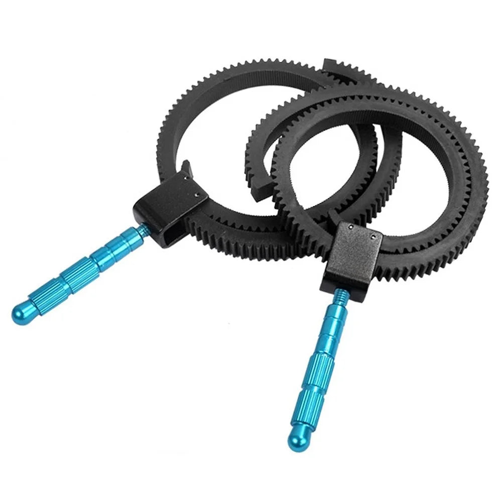 LJ65 Flexible Gear Belt for Digital SLR Cameras Accessories Follow Focus Gear Ring 49mm to 82mm Adjustable - 7