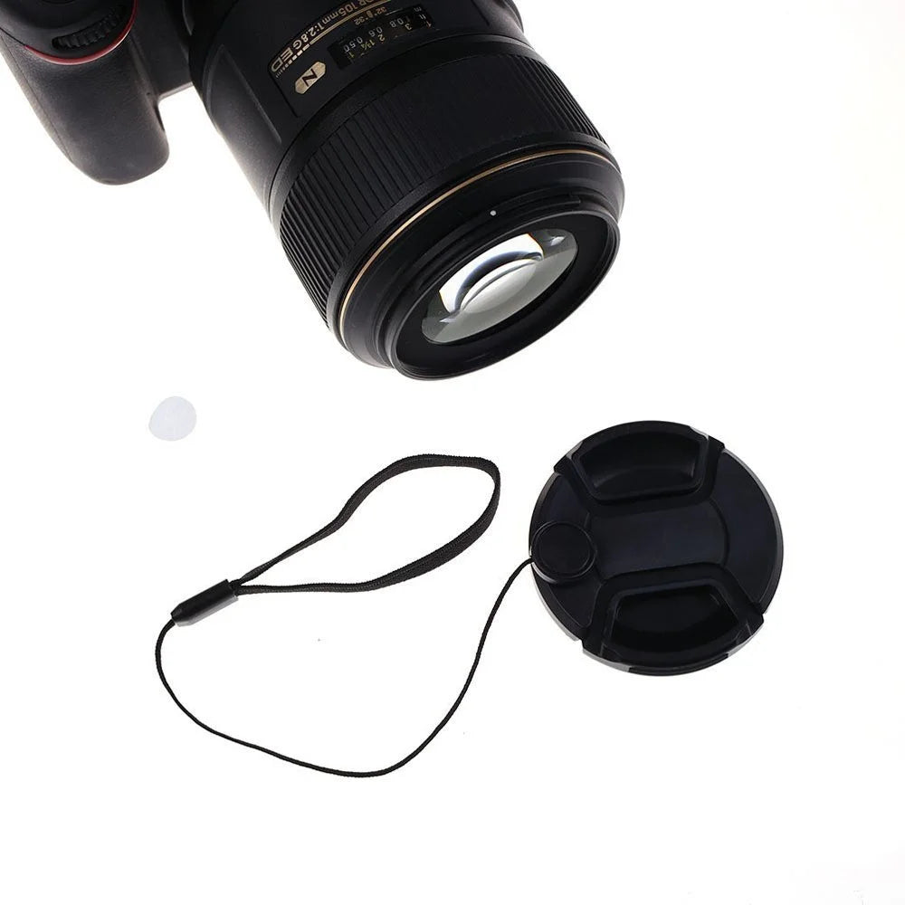 1718 Camera Lens Cap Keeper Holder Rope Prevent Lens Cap Lost for Canon Nikon Sony DSLR SLR Camera - 6