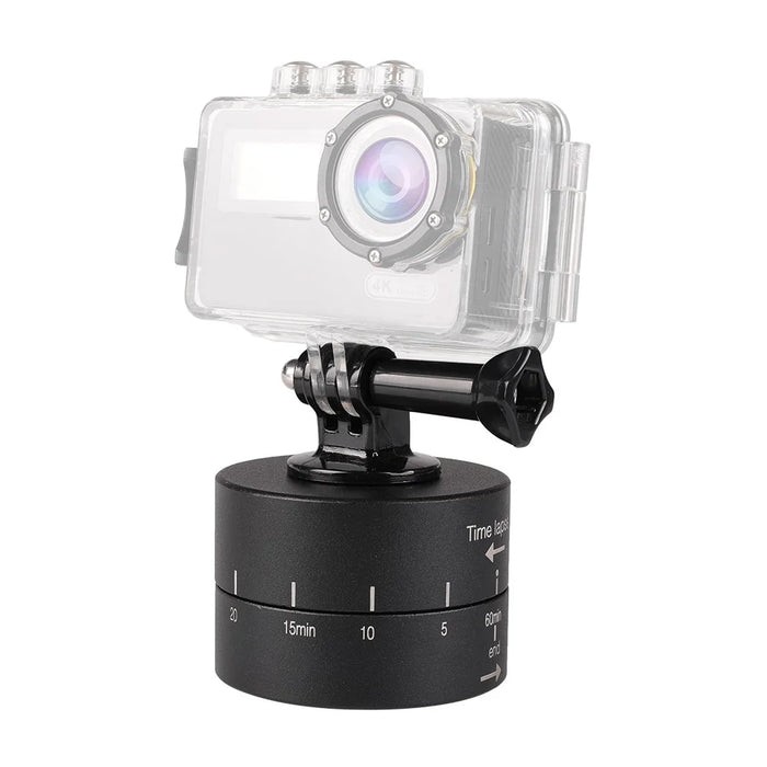 G076 360 Degree Rotating Photography Time Lapse Gimbal for GoPro Sports Camera Panoramic Timer Mount Holder - 3