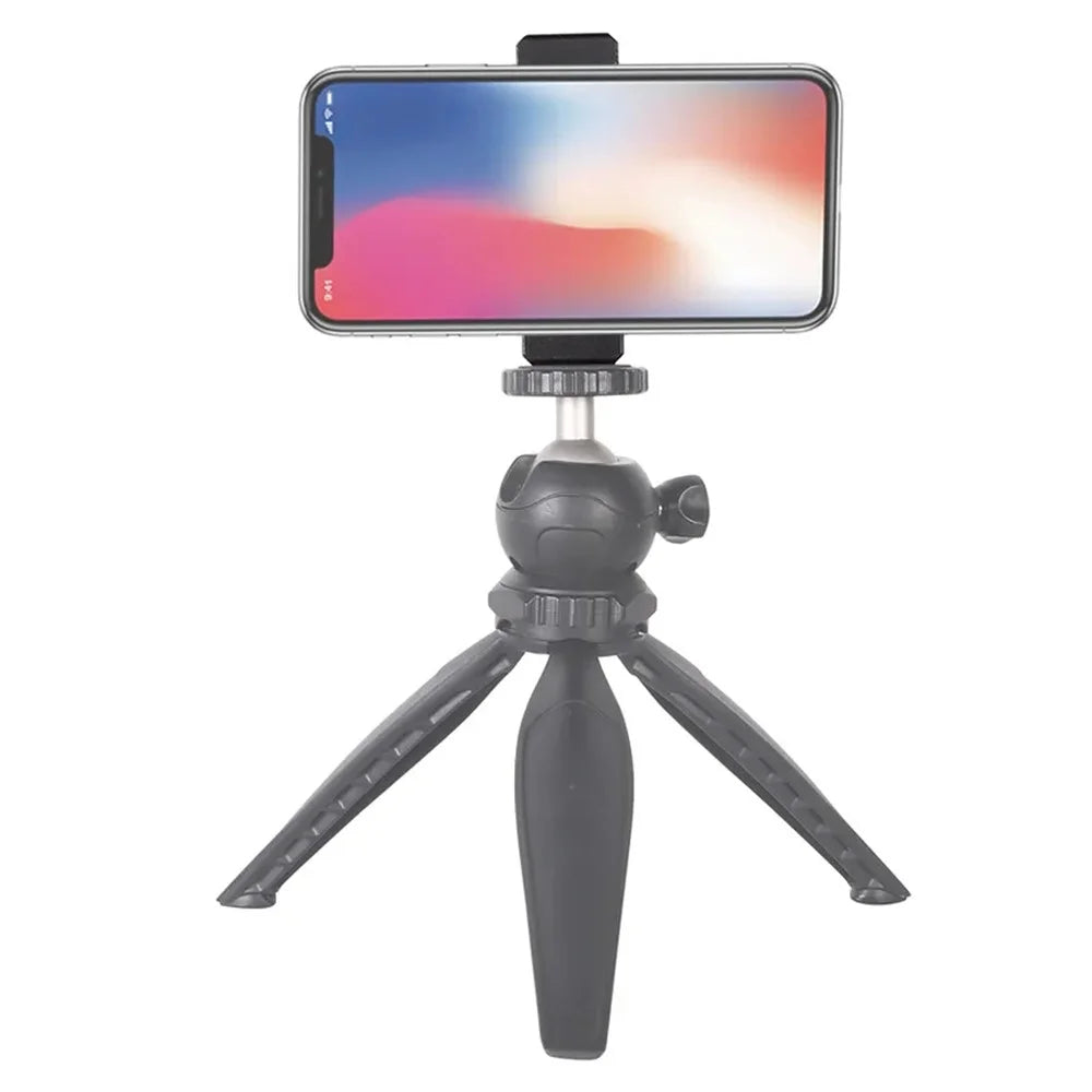 W004 Tripod Adapter Phone Mount Aluminium Alloy Expandable Phone Clip Holder Grip Stand - 5