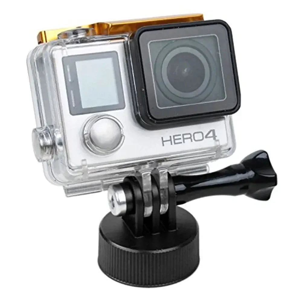 GP201 DIY Water Bottle Cover Adaptor for GoPro Sports Camera Bottle Cap Converter for Xiaoyi 2nd - Black - 3
