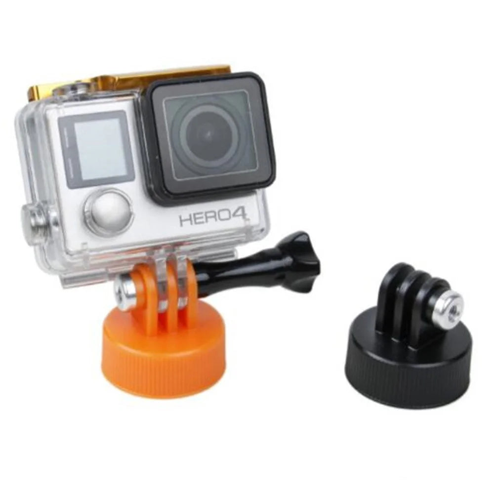 GP201 DIY Water Bottle Cover Adaptor for GoPro Sports Camera Bottle Cap Converter for Xiaoyi 2nd - Black - 5