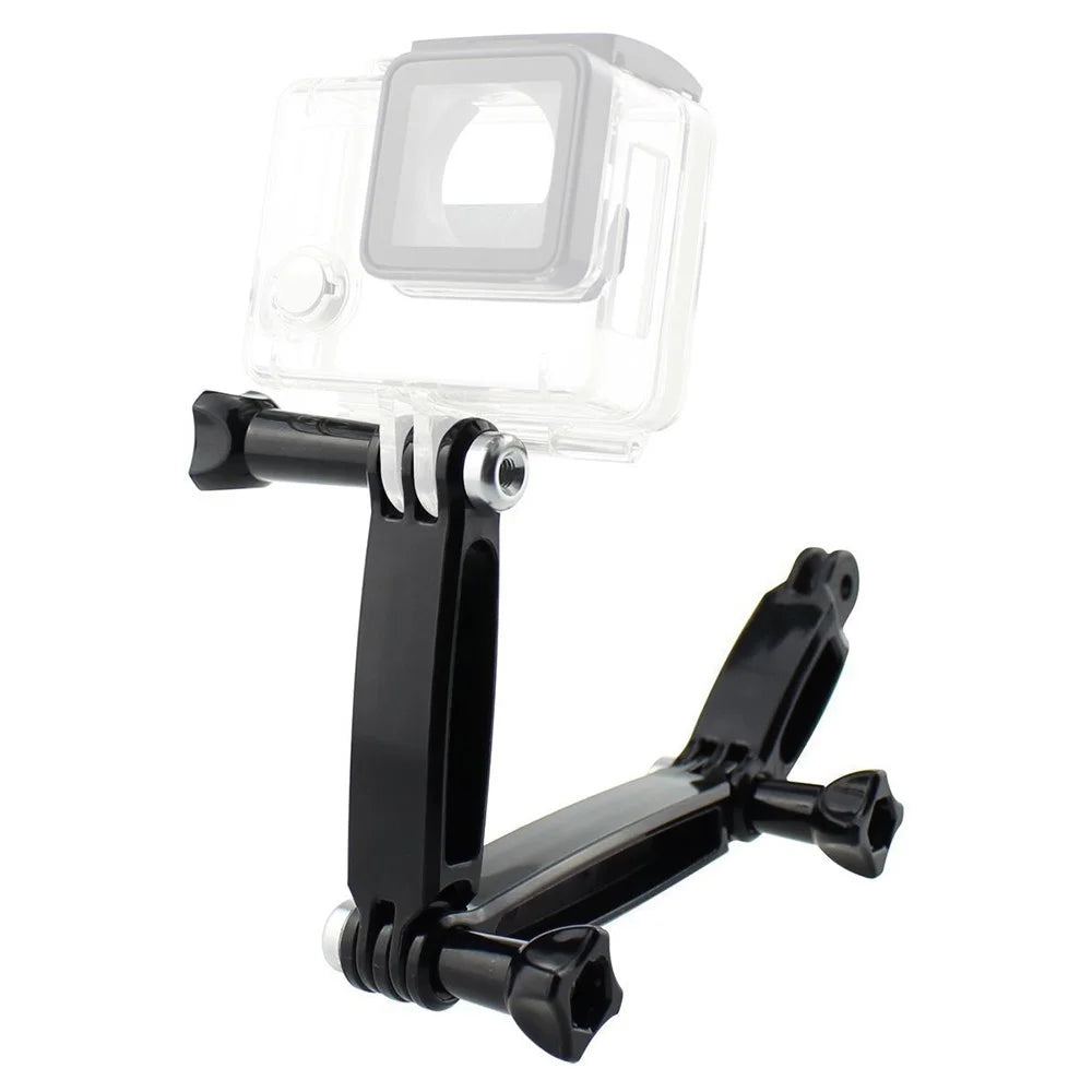 GP240 For GoPro Hero 3 / 3+ / 4 Action Camera Extension Rod 3-in-1 Helmet Extension Selfie Arm - 2