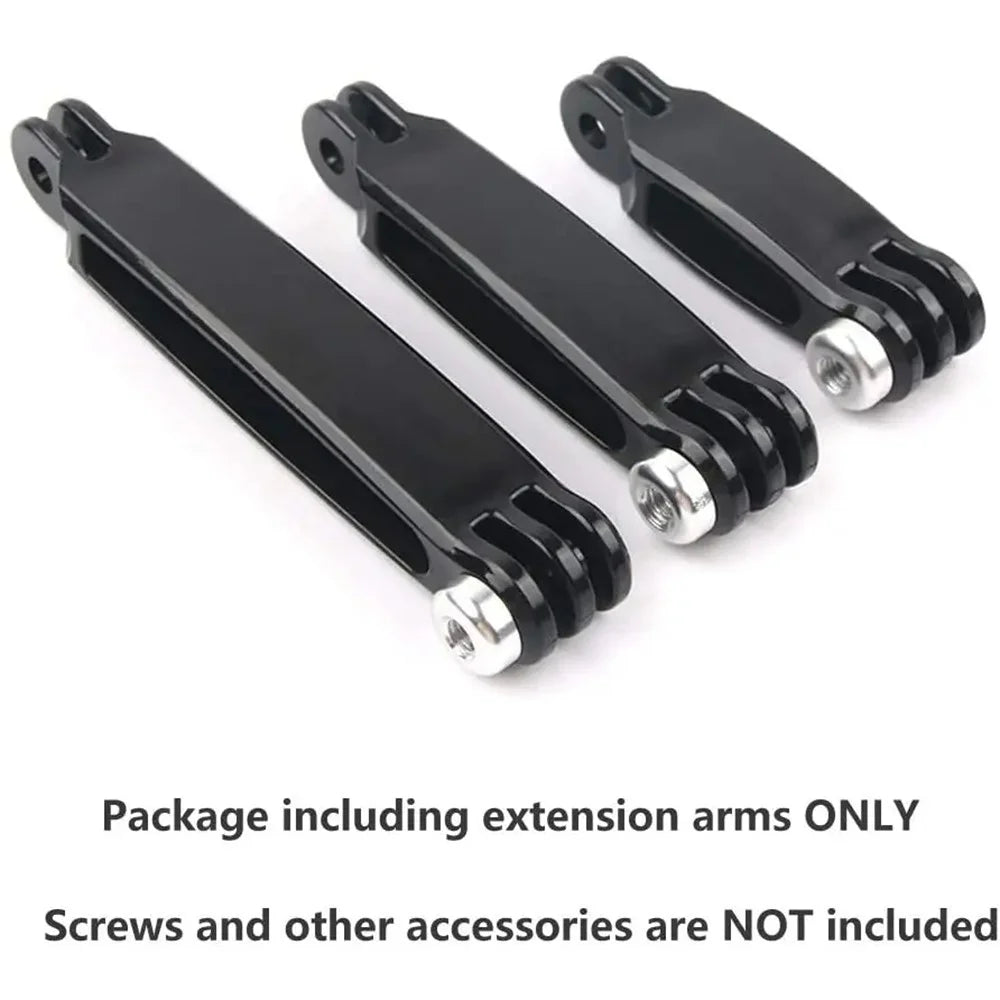 GP240 For GoPro Hero 3 / 3+ / 4 Action Camera Extension Rod 3-in-1 Helmet Extension Selfie Arm - 4