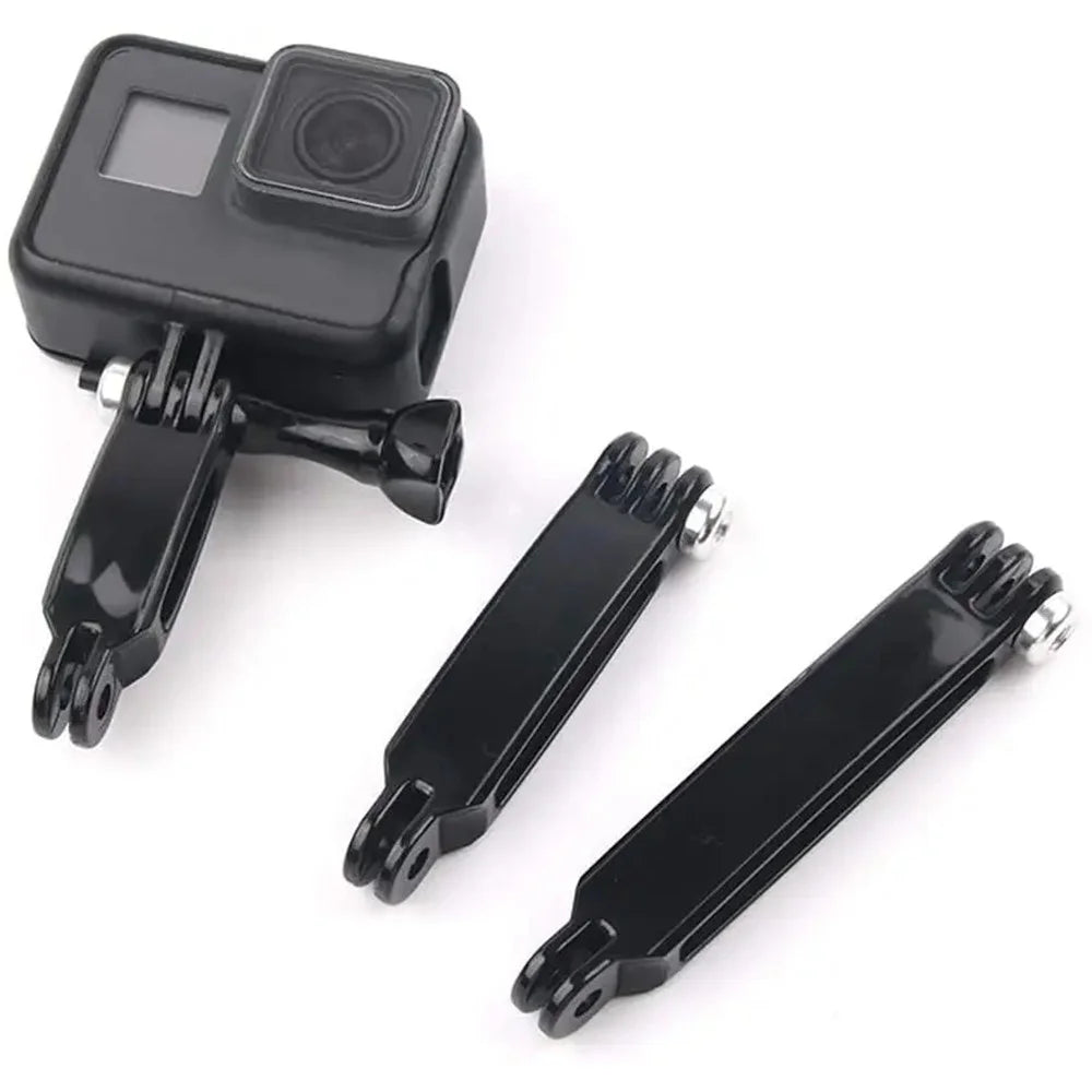GP240 For GoPro Hero 3 / 3+ / 4 Action Camera Extension Rod 3-in-1 Helmet Extension Selfie Arm - 6
