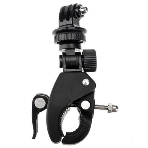 7035 Bike Bicycle Handlebar Mount Clamp 180 Degree Rotation Clip for GoPro Hero 10 9 8 7 6 5 4 3 Camera - 1