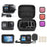 30m Underwater IP68 Waterproof Case for GoPro Hero 12 / 11 / 10 / 9 Silicone Cover Storage Bag Tempered Glass Film Set - 1