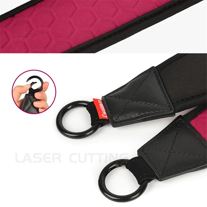 CWATCUN H50-2.0 Camera Anti-drop Carrying Strap SLR Camera Nylon Neck Shoulder Strap - 3