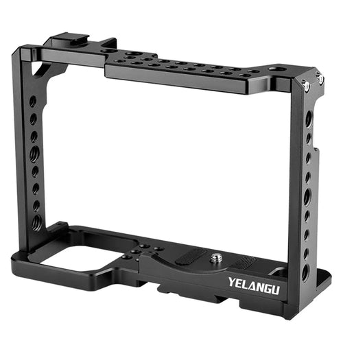 YELANGU C18-A For Panasonic S1 / S1H / S1R Camera Cage CNC Aluminum Alloy Camera Protective Frame - 1