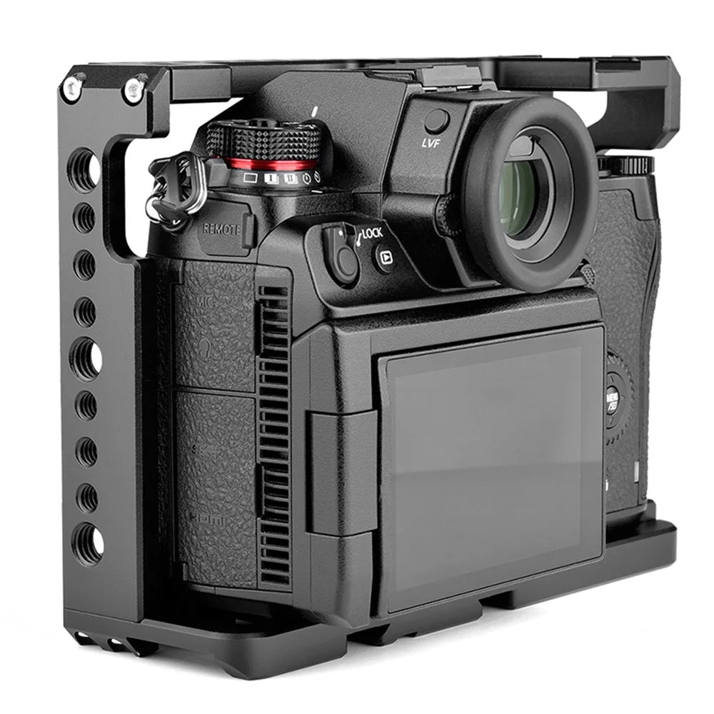 YELANGU C18-A For Panasonic S1 / S1H / S1R Camera Cage CNC Aluminum Alloy Camera Protective Frame - 3