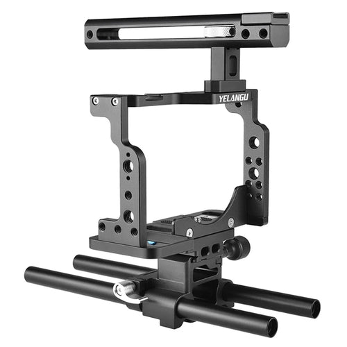 YELANGU C15 Aluminum Alloy Frame Cage Set for Nikon Z6 / Z7 / Z6II / Z7II Protective Case Camera Accessories - 1