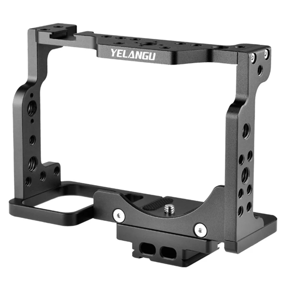 YELANGU C15-A Aluminum Alloy Housing Cage For Nikon Z6 / Z7 / Z6II / Z7II Camera Protection Frame for Vlogging - 1
