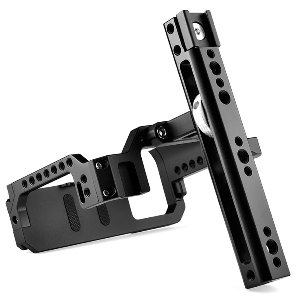 YELANGU C22 For Canon EOS R5 / R6 / R6 MARK 2 / R5C Aluminum Alloy Camera Video Cage with Handle Grip - 2
