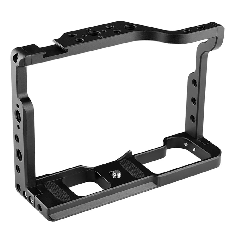 YELANGU C19-1 For Fuji XT2 / XT3 Camera Cage Aluminum Alloy 1 / 4 3 / 8 Screw Hole Camera Protective Frame - 1