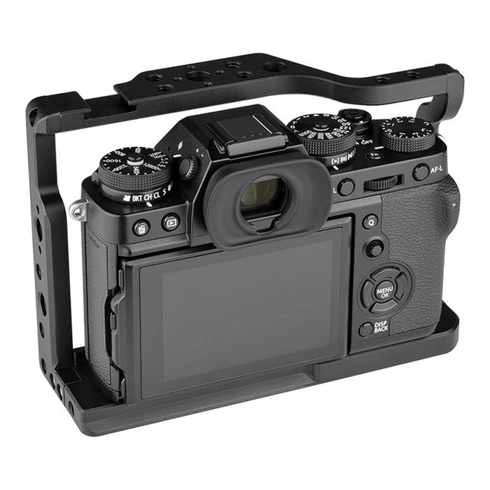 YELANGU C19-1 For Fuji XT2 / XT3 Camera Cage Aluminum Alloy 1 / 4 3 / 8 Screw Hole Camera Protective Frame - 4