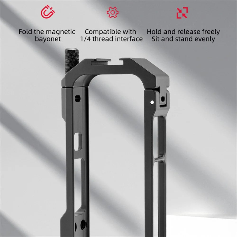 YELANGU LW-ONE X3 For Insta360 ONE X3 Lightweight Aluminum Alloy Camera Video Cage Vlogging Movie Making Tool - 5