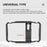 YELANGU LW-B01A Aluminum Alloy Phone Cage Rig Wooden Handle Phone Video Stabilizer Grip with Power Bank Clip - 2