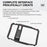 YELANGU LW-B01A Aluminum Alloy Phone Cage Rig Wooden Handle Phone Video Stabilizer Grip with Power Bank Clip - 6
