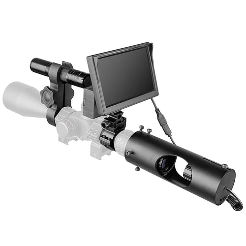 G1 5-inch Screen Digital Night Vision Set with Flashlight, Camera Lens, Mount Bracket Infrared Night Vision (No Battery) - 1