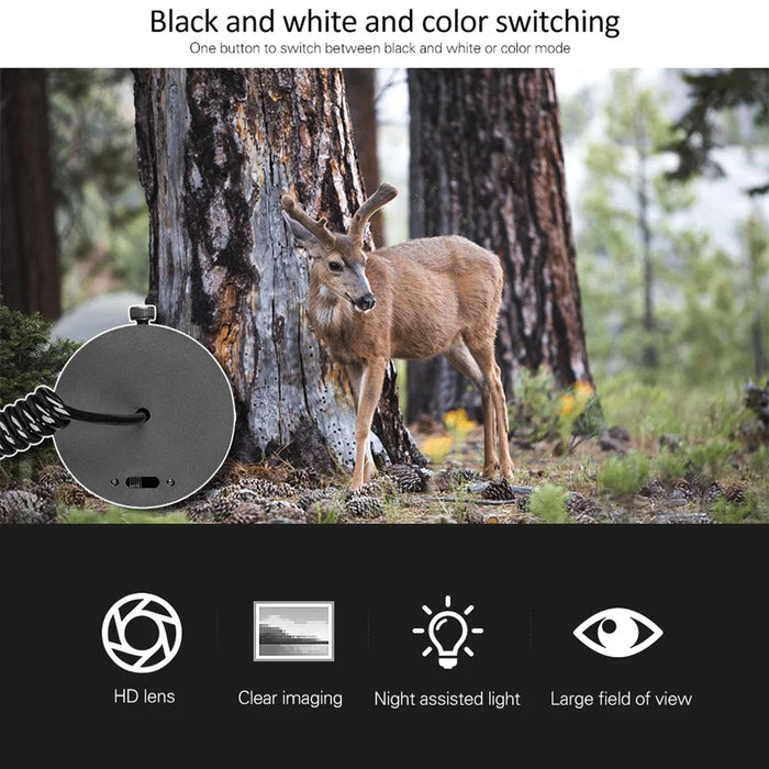 G1 5-inch Screen Digital Night Vision Set with Flashlight, Camera Lens, Mount Bracket Infrared Night Vision (No Battery) - 3