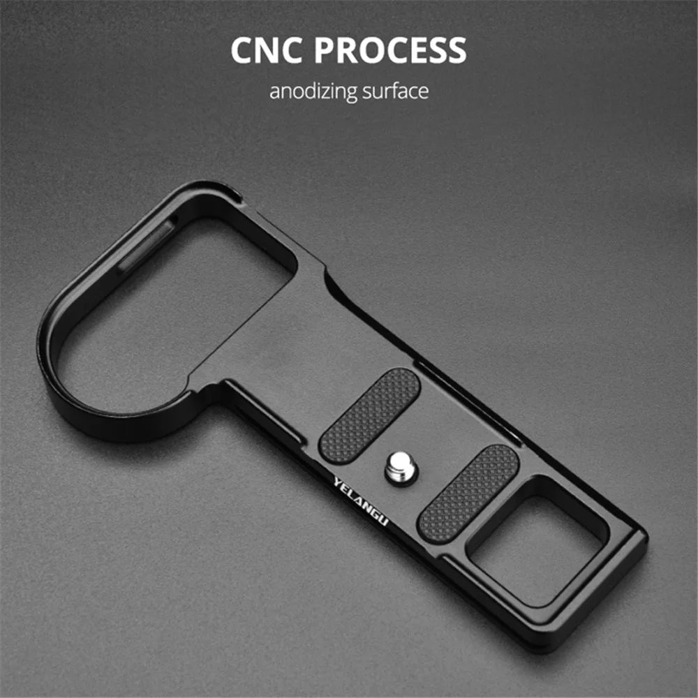 YELANGU CL7 For Nikon Z6 / Z7 Aluminum Baseplate with Cold Shoe Interface Camera Accessory - 3