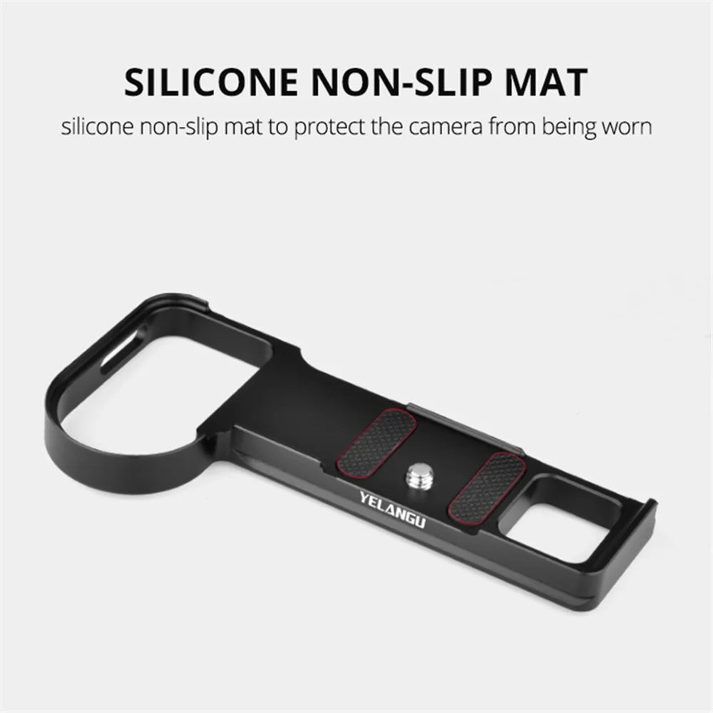 YELANGU CL7 For Nikon Z6 / Z7 Aluminum Baseplate with Cold Shoe Interface Camera Accessory - 7