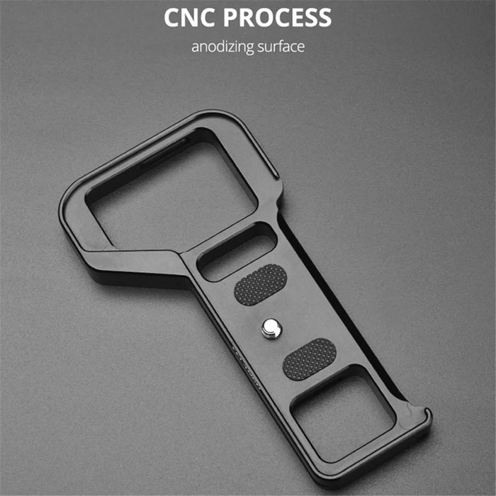 YELANGU CL8 Aluminum Baseplate for Sony A9II / A7R4 with Cold Shoe Interface Camera Accessory - 3