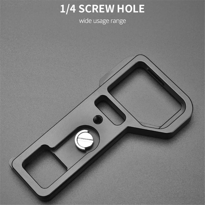 YELANGU CL8 Aluminum Baseplate for Sony A9II / A7R4 with Cold Shoe Interface Camera Accessory - 7