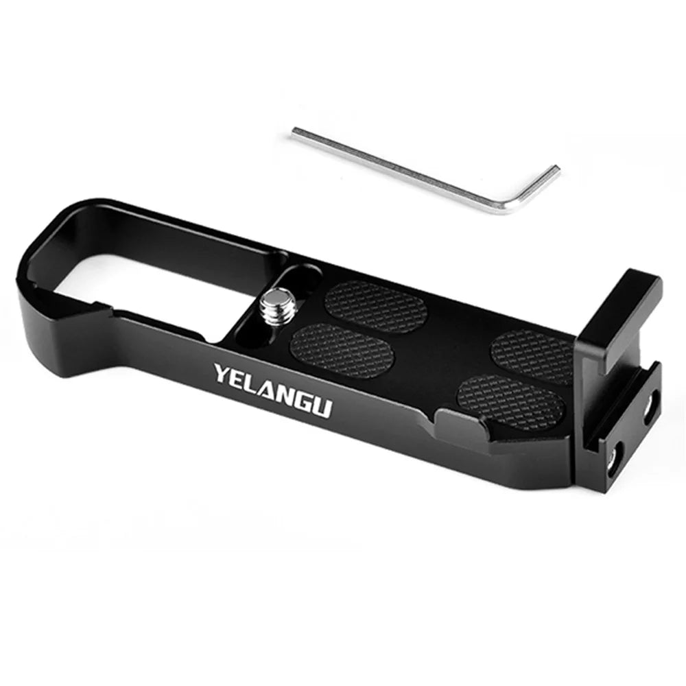 YELANGU CL9 For Canon G7X2 / G7X3 Lightweight Aluminum Alloy Expansion L Plate with Wrench - 1