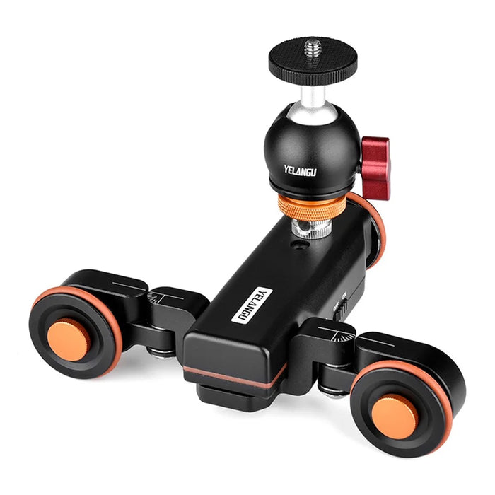 YELANGU L4X-BC Video Camera Dolly 3-Speed Motorized Electric Track Rail Slider Dolly Car for DSLR Camera  /  Camcorder - 1