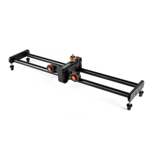YELANGU L4X-BE Camera Dolly + Camera Slider Set 3-Speed Electric Dolly Car with 60cm Aluminum Alloy Track Rail and Remote - 1