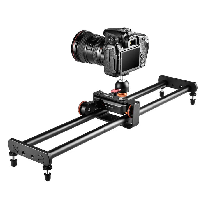 YELANGU L4X-60ET 3-Speed Electric Dolly Car Camera Slider Track Dolly with 60cm Slider Rail and Track Buckle - 2