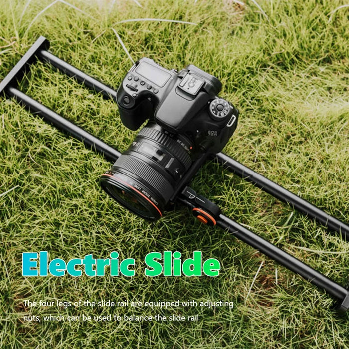 YELANGU L4X-60ET 3-Speed Electric Dolly Car Camera Slider Track Dolly with 60cm Slider Rail and Track Buckle - 5