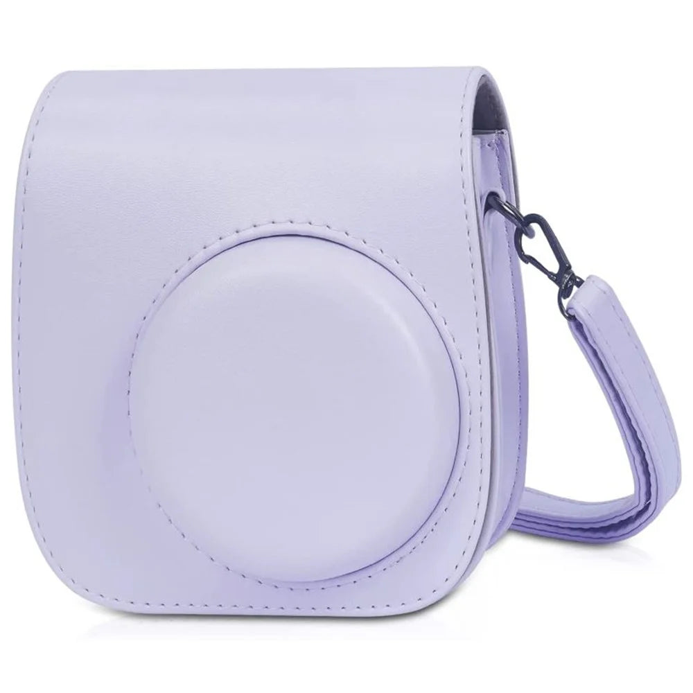 9-in-1 Accessories Kit for FujiFilm Instax Mini 12 / 11 / 9 Include Case / Album / Frames / Stickers / Pen Marker - Purple - 4