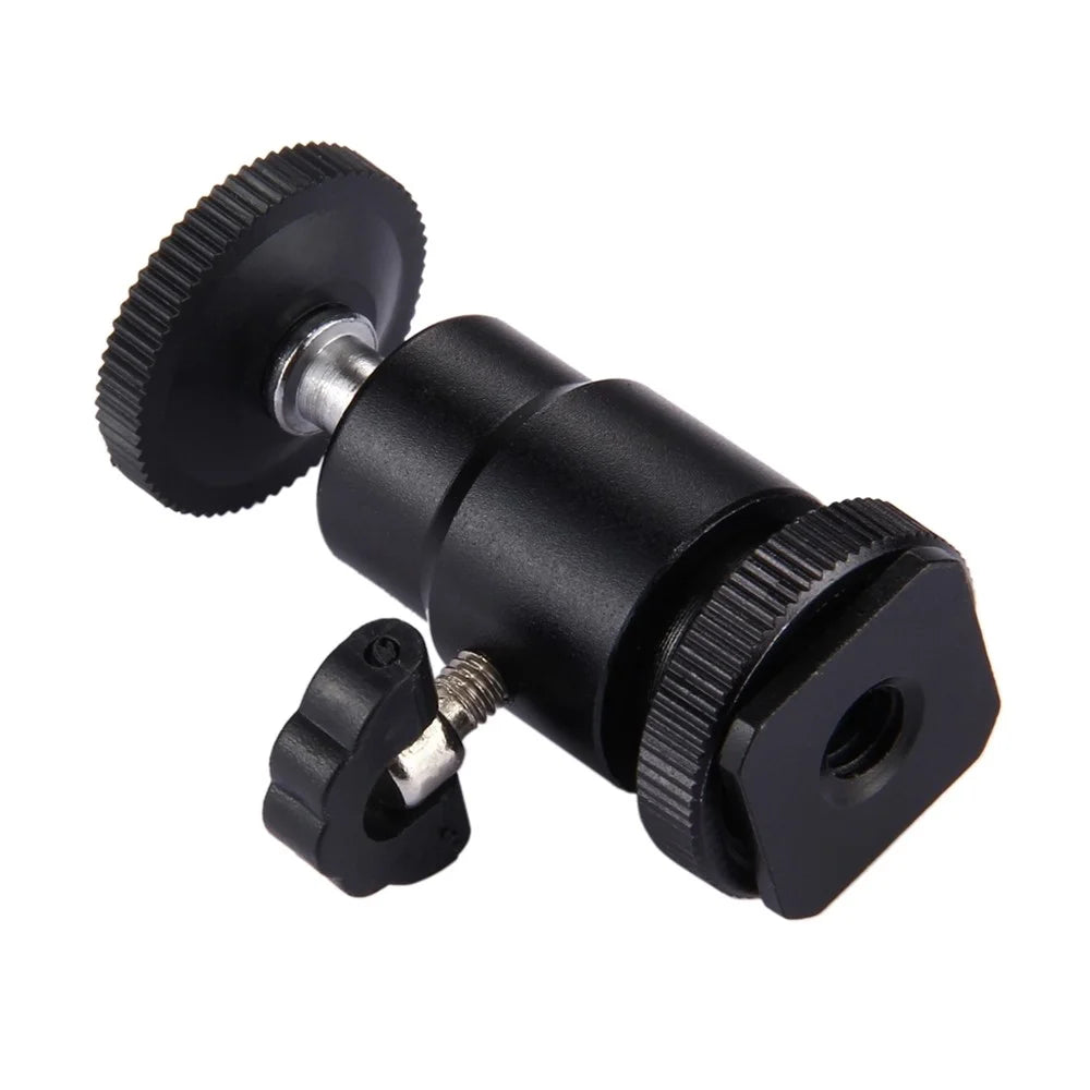 PULUZ PU211 Mini Ball Head Hot Shoe Tripod Head 1 / 4 inch Tripod Screw Head with Lock - 2