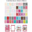 For Instax 3-inch Photos 256 Pockets PU Leather+PVC Album Frame Stickers Set 7-in-1 Accessories Kit - White - 7