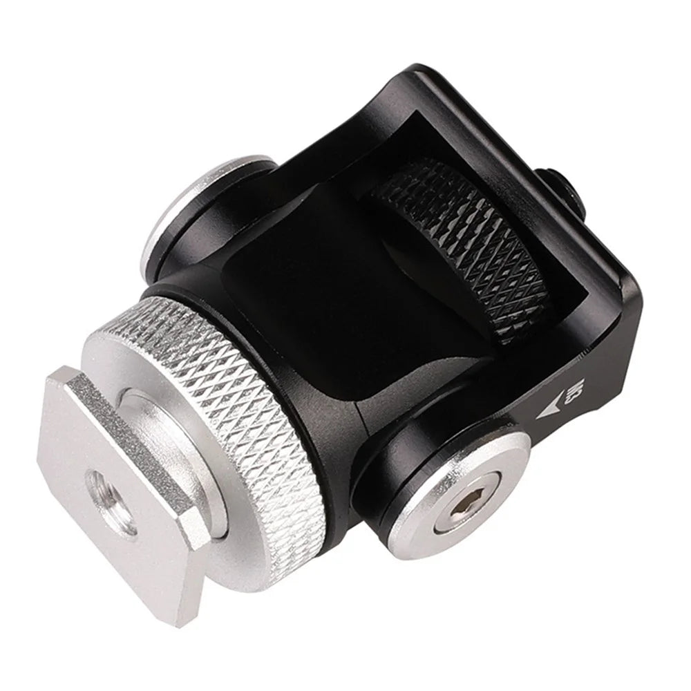 C037 360-Degree Rotating Gimbal for SLR Camera Quick Release Mount Adapter with Hot Shoe, 1 / 4 Screw Hole - 2